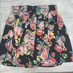 Floral Skater Skirt